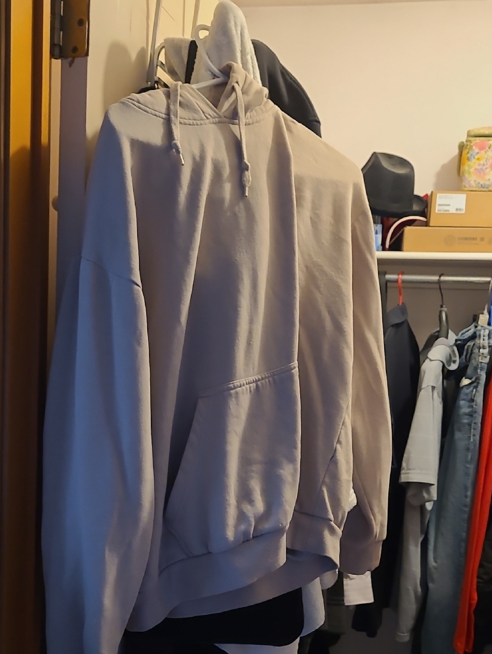 Urban Heritage taupe pullover hoodie